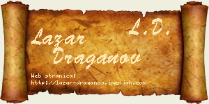 Lazar Draganov vizit kartica